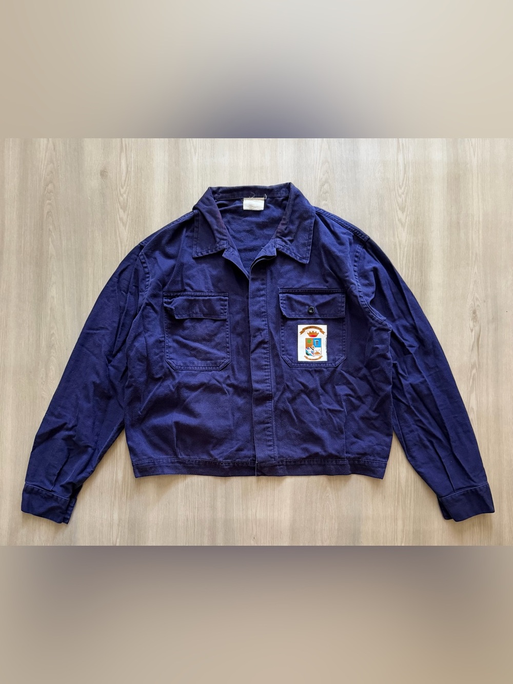 Vintage Italian Army Heavy Machinery Maintenance Unit Jacket 25x23 XL-2XL